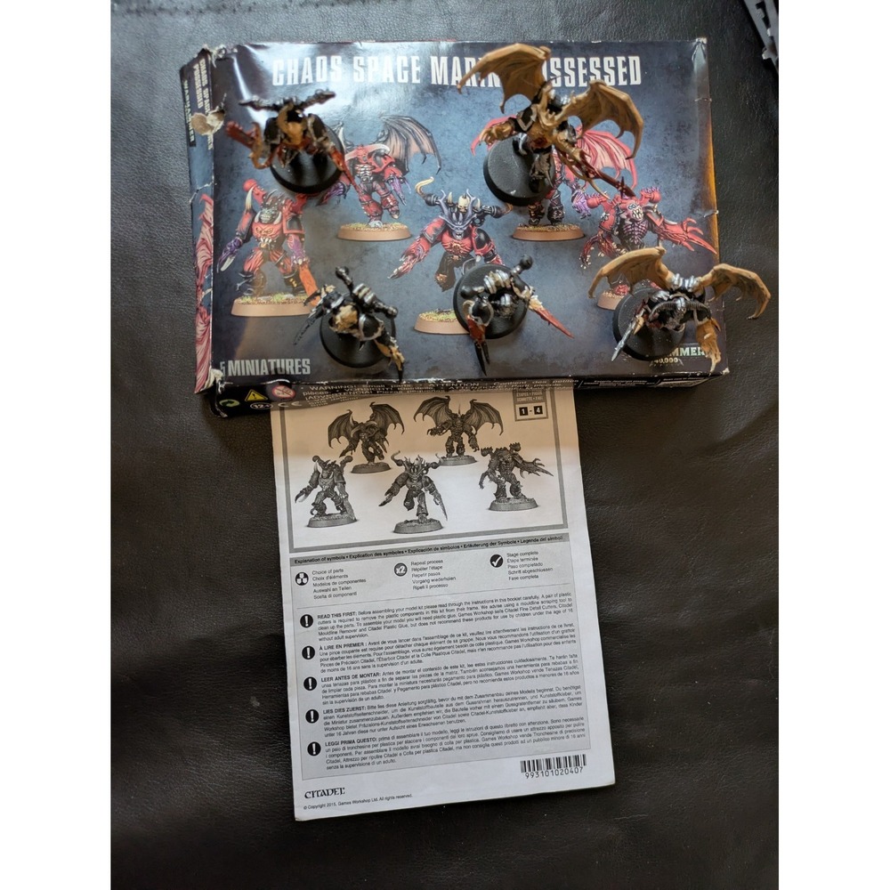 Chaos Space Marines Possessed Squad Games Workshop Warhammer 40k Painted